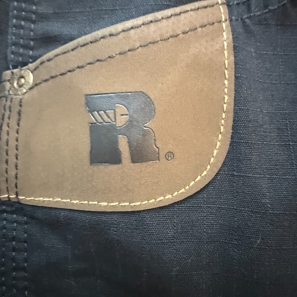 Wrangler RIGGS Workwear 38x36 Black Cargo Work Pants Cotton - Picture 2 of 7